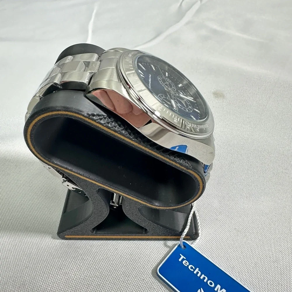 NWT TechnoMarine Manta Ray Watch Men's Blue Chronograph TM-220123 Sport Luxury